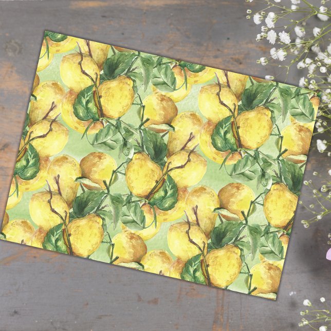 Lemon Orchard  Tissue Paper (Creator Uploaded)