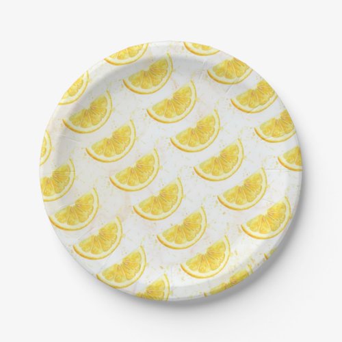 Lemon Paper Plates