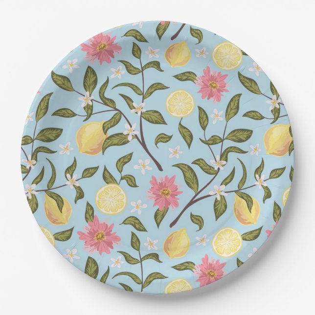 Lemon Paper Plates (Front)