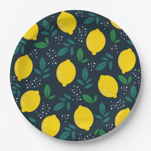 Lemon Paper Plates