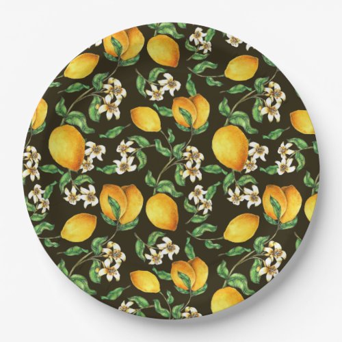 Lemon Paper Plates