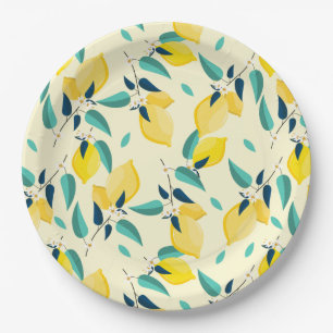 Lemon Paper Plates