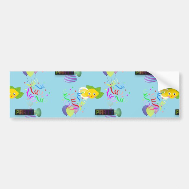 lemon party bumper sticker (Front)