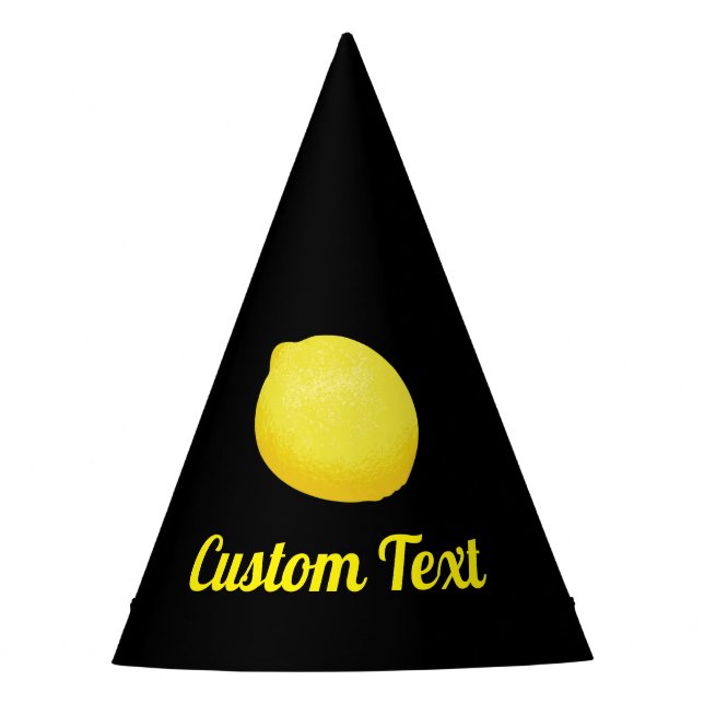 Lemon Party Hat (Front)