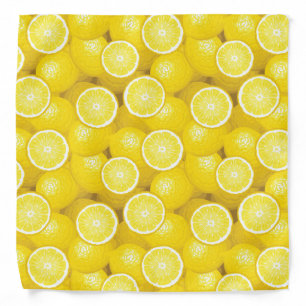 Lemon Pattern 2 Bandana
