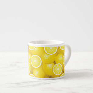 Lemon Pattern 2 Espresso Cup