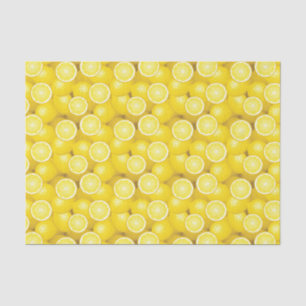 Lemon Pattern 2 Tissue Paper