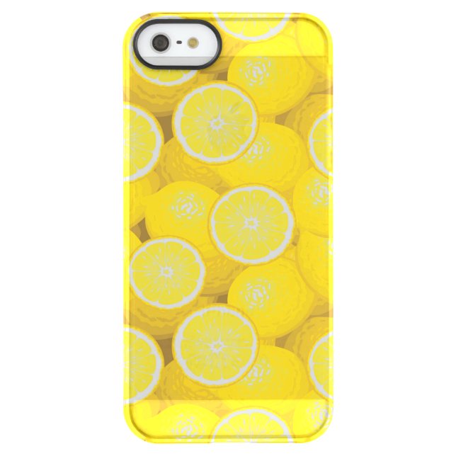 Lemon Pattern 2 Uncommon iPhone Case (Back)