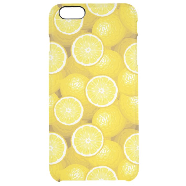 Lemon Pattern 2 Uncommon iPhone Case (Back)