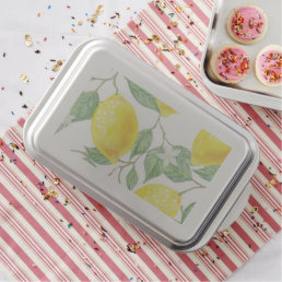  Lemon Pattern Design  Watercolor  Cake Pan