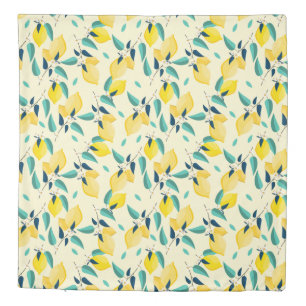 Lemon Pattern Duvet Cover