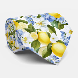 Lemon Pattern Men's Necktie