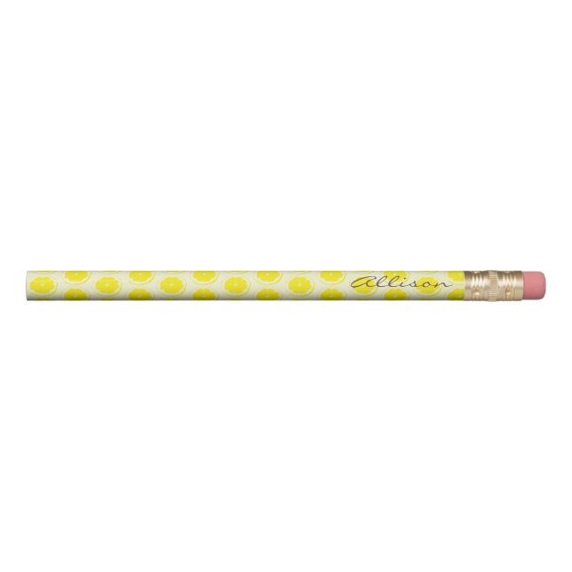 Lemon Pattern Pencil (Front)