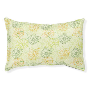 Lemon Pattern Pet Bed