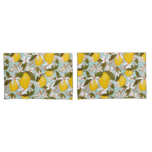 Lemon Pattern Pillow Case