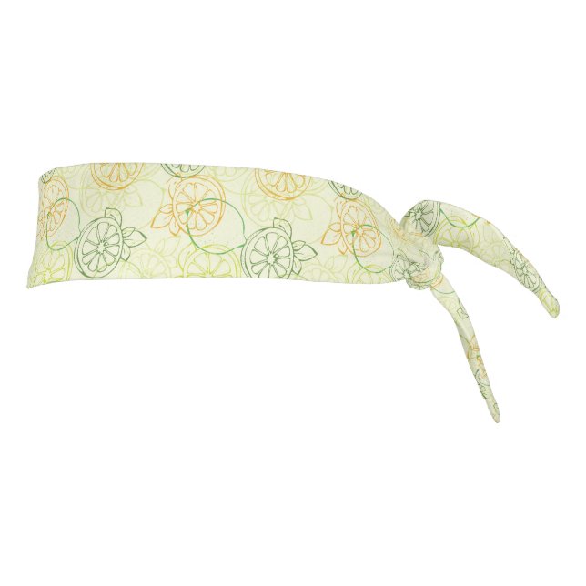 Lemon Pattern Tie Headband (Rotate 90)
