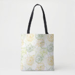 Lemon Pattern Tote Bag