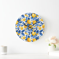 Lemon Pattern Tropical Fruit Personalized Name