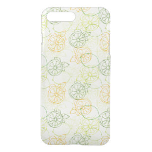 Lemon Pattern iPhone 8 Plus/7 Plus Case