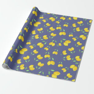 Lemon Pattern Wrapping Paper