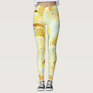 Lemon Peace Leggings