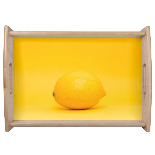 Lemon Photo Serving Tray (Front)