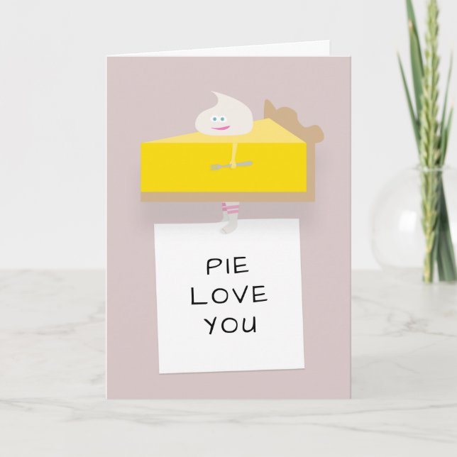 Lemon Pie  Card (Front)