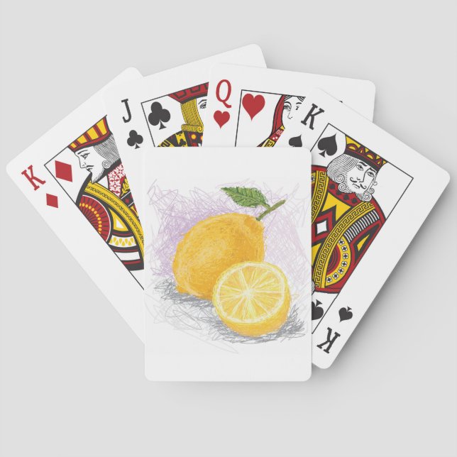 lemon poker cards (Back)