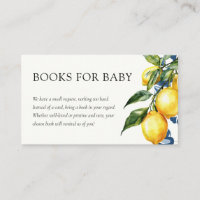 Lemon Positano Italian Baby Shower