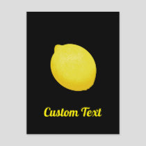 Lemon Postcard