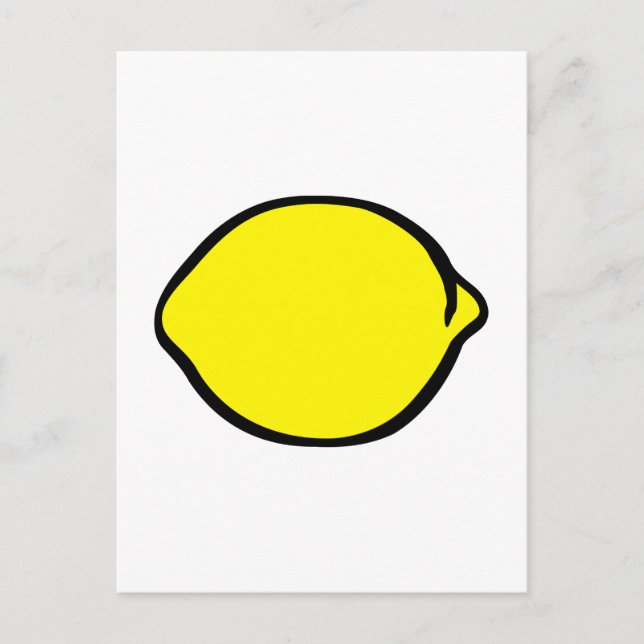 Lemon Postcard (Front)