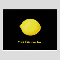Lemon Postcard
