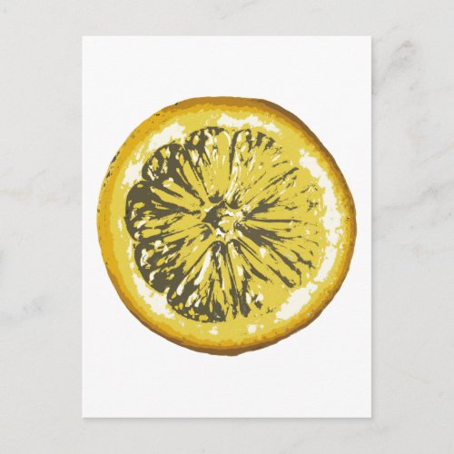 Lemon Postcard