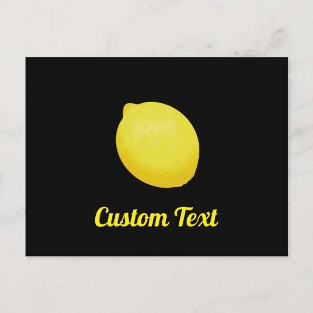 Lemon Postcard (Front)