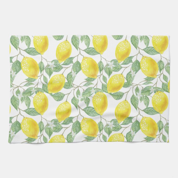 lemon kitchen towels