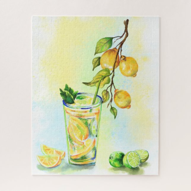 Lemon Puzzles Juice Cool Drink (Vertical)