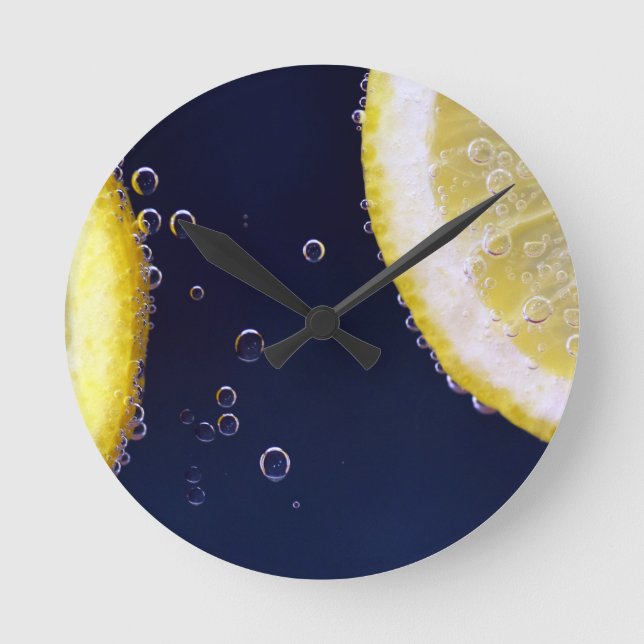 Lemon Round Clock (Front)