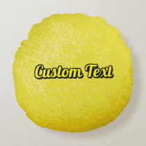 Lemon Round Pillow