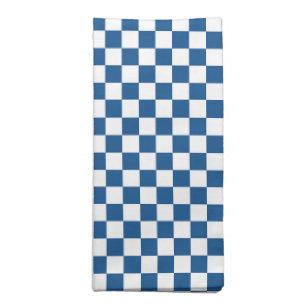 Lemon Rustic Farmhouse Country Checkerboard Cloth Napkin