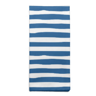 Lemon Rustic Farmhouse French Country Stripe Cloth Napkin