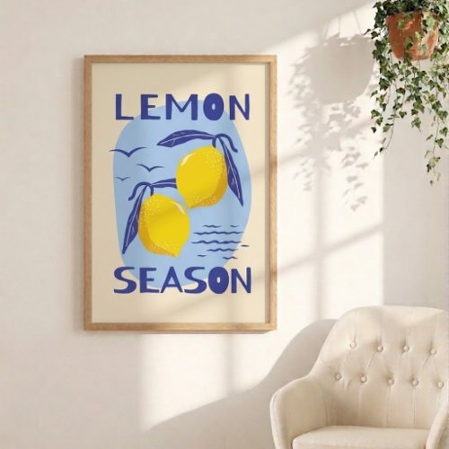 Lemon Season Foam Board