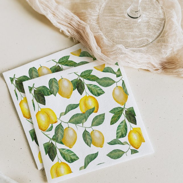 Lemon Season | Napkins (Creator Uploaded)