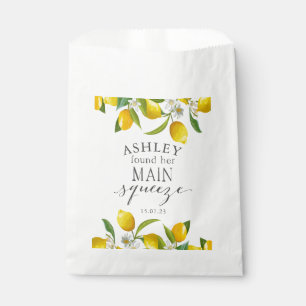 Lemon, she found her main squeeze favor bag