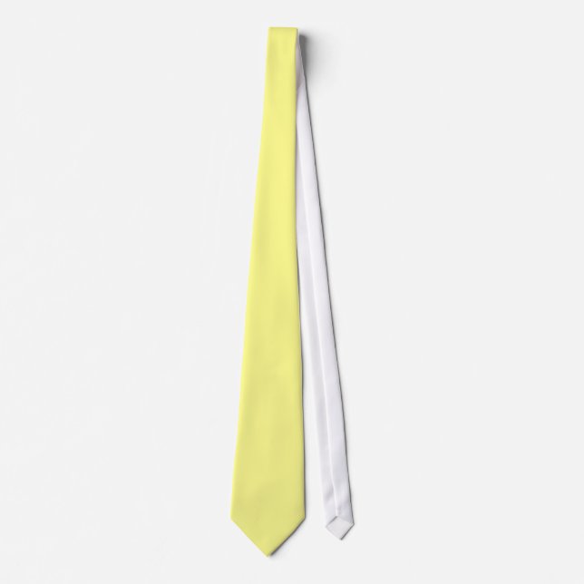 Lemon Sherbet Neck Tie (Front)