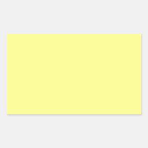Lemon Sherbet Rectangular Sticker