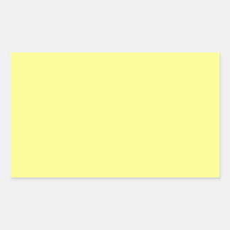 Lemon Sherbet Rectangular Sticker