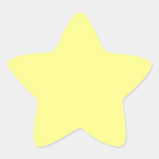 Lemon Sherbet Star Sticker
