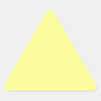Lemon Sherbet Triangle Sticker