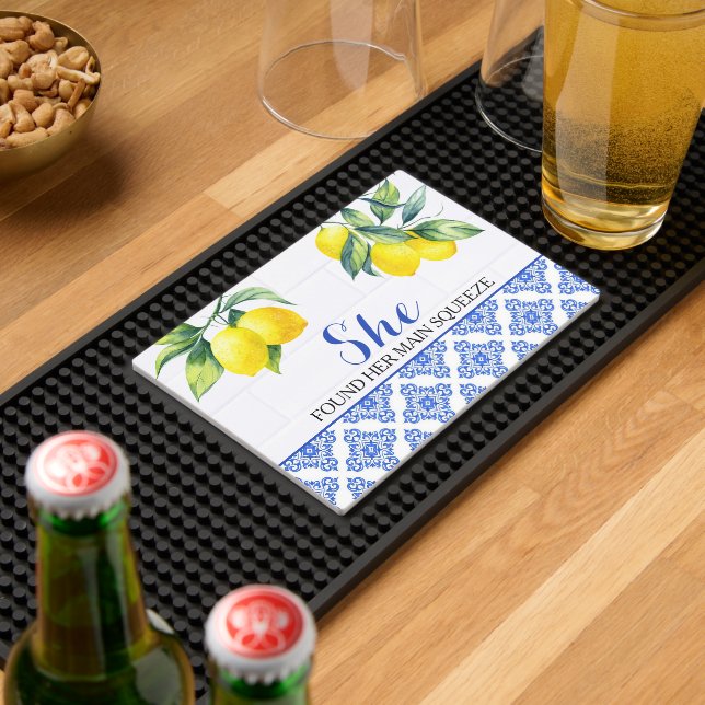 Lemon Shower Bar Mat (Insitu (Bar 2))
