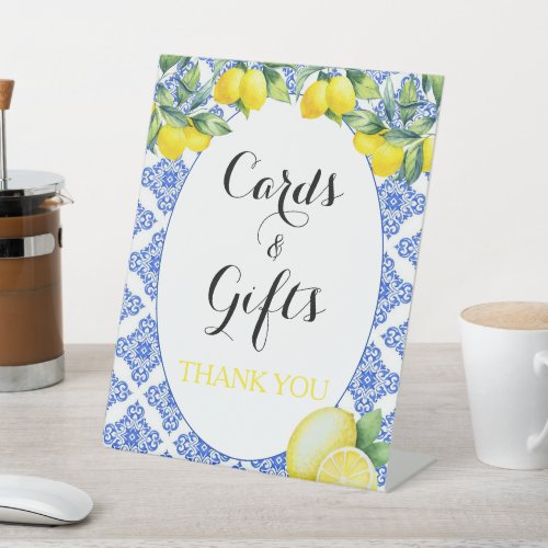 Lemon Shower Cards  Gifts Sign